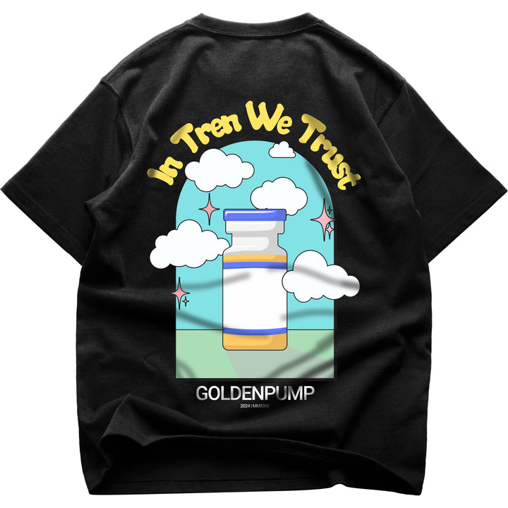 In Tren we trust Oversized (Backprint) Shirt