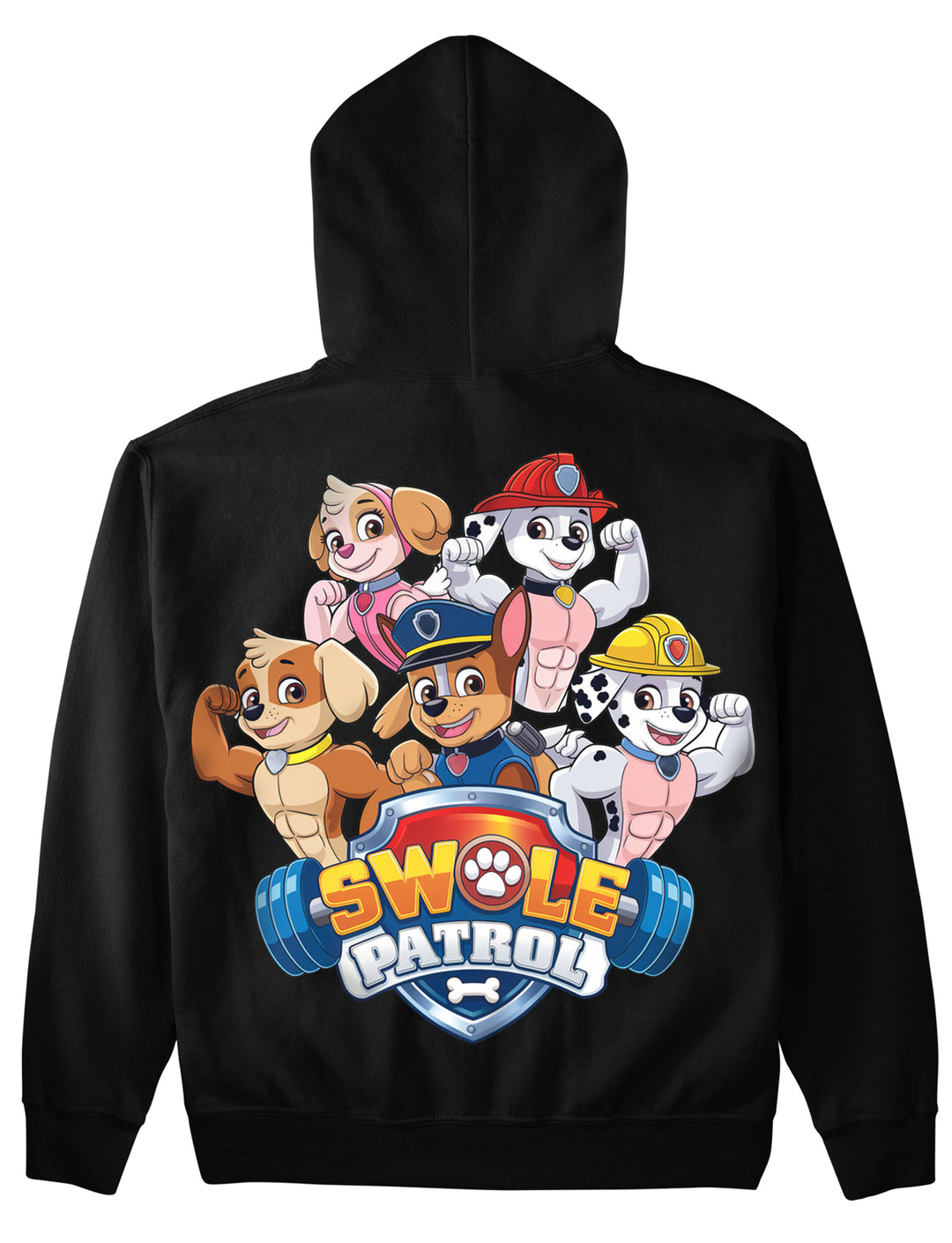 Swole Patrol (Backprint) Hoodie