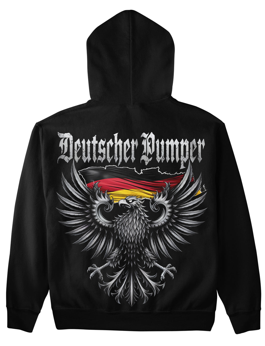 Deutscher Pumper (Backprint) Hoodie