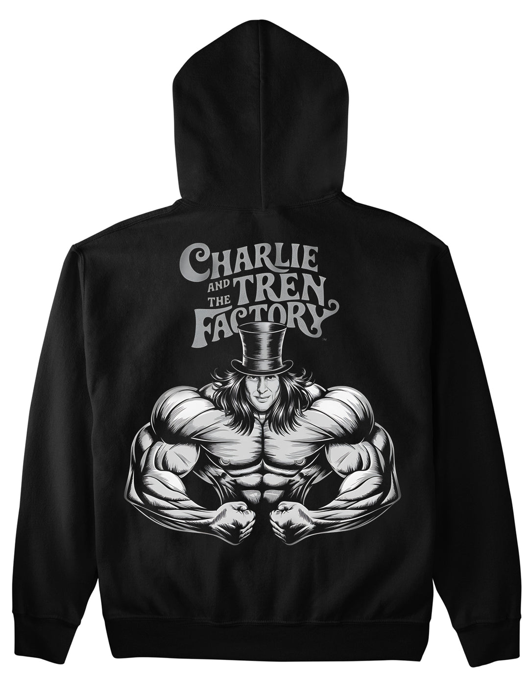 Charlie and the Tren Factory (Backprint) Hoodie