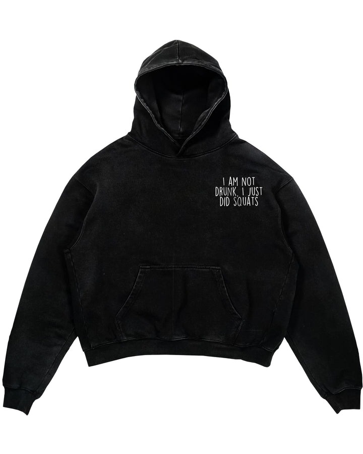 not drunk Oversized Hoodie