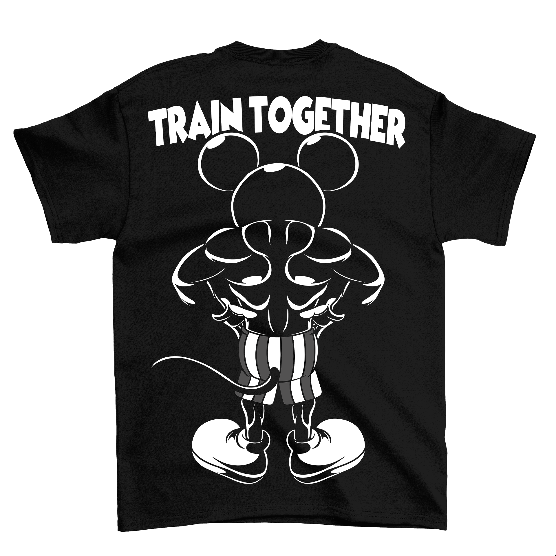 Train Together (Backprint) Shirt Goldenpump