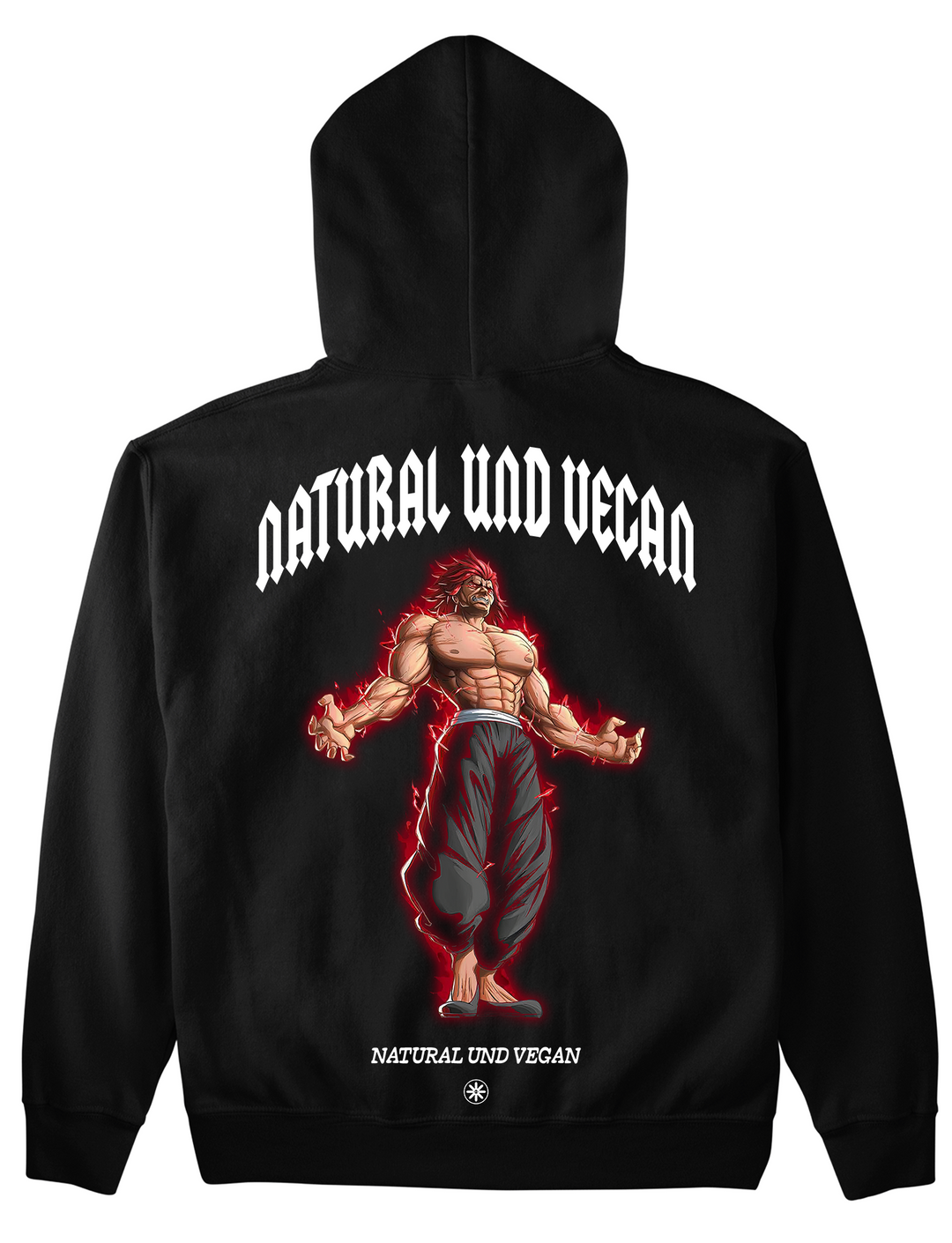 Natural und Vegan Hoodie