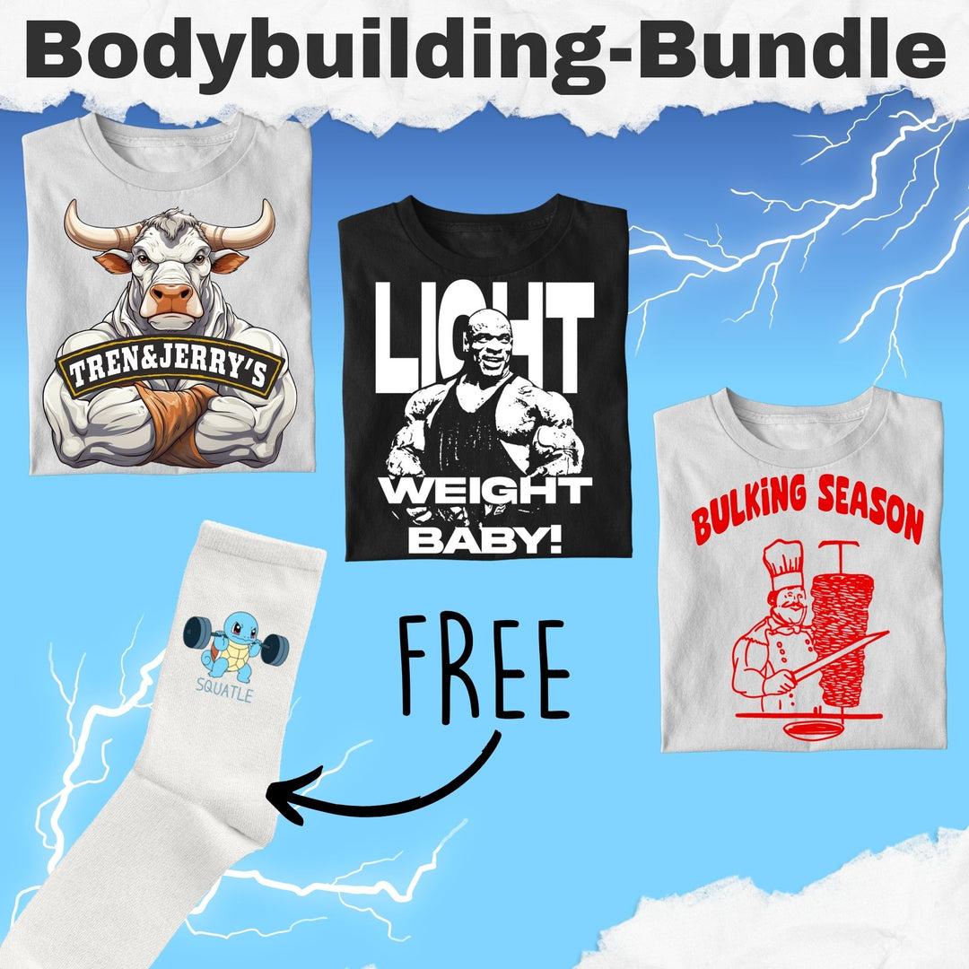 Bodybuilding-Bundle +Free Squatle Socks