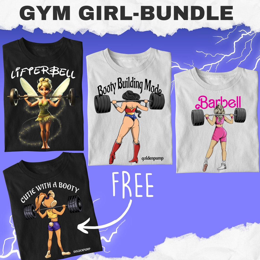 Gym Girl-Bundle +Free Cutie Shirt