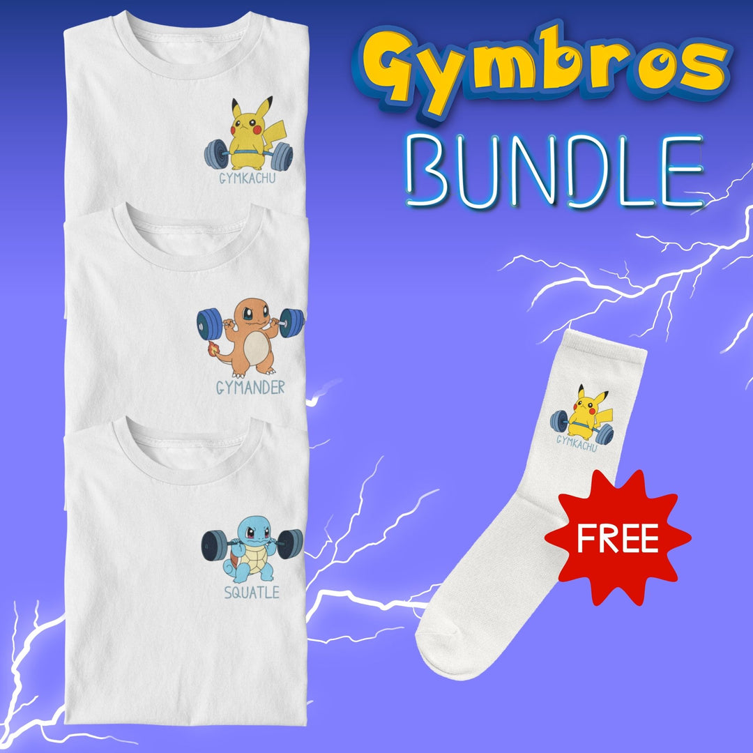 Gymbros Bundle + Free Gymkachu Socks