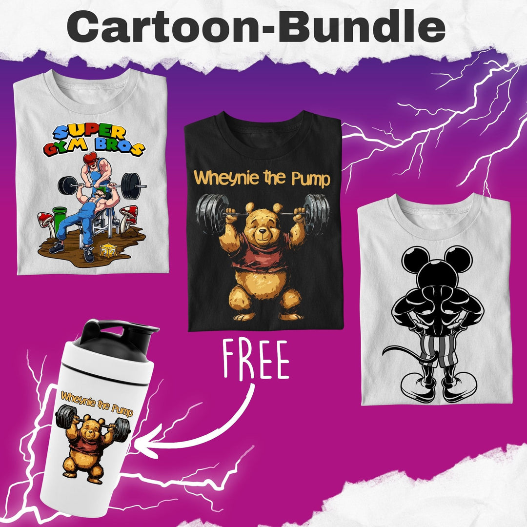 Cartoon-Bundle +Free Wheynie-Shaker