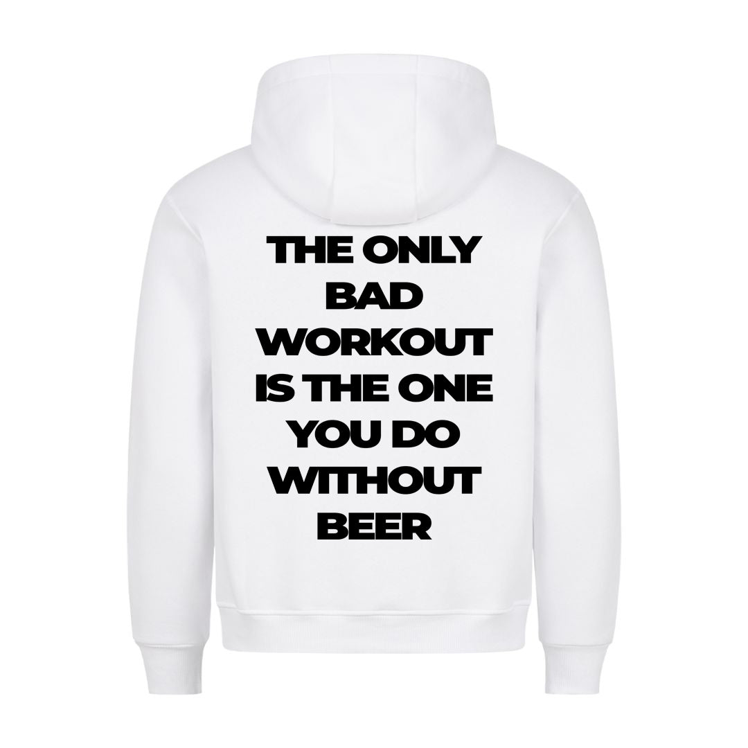 Only bad workout (backprint) hoodie