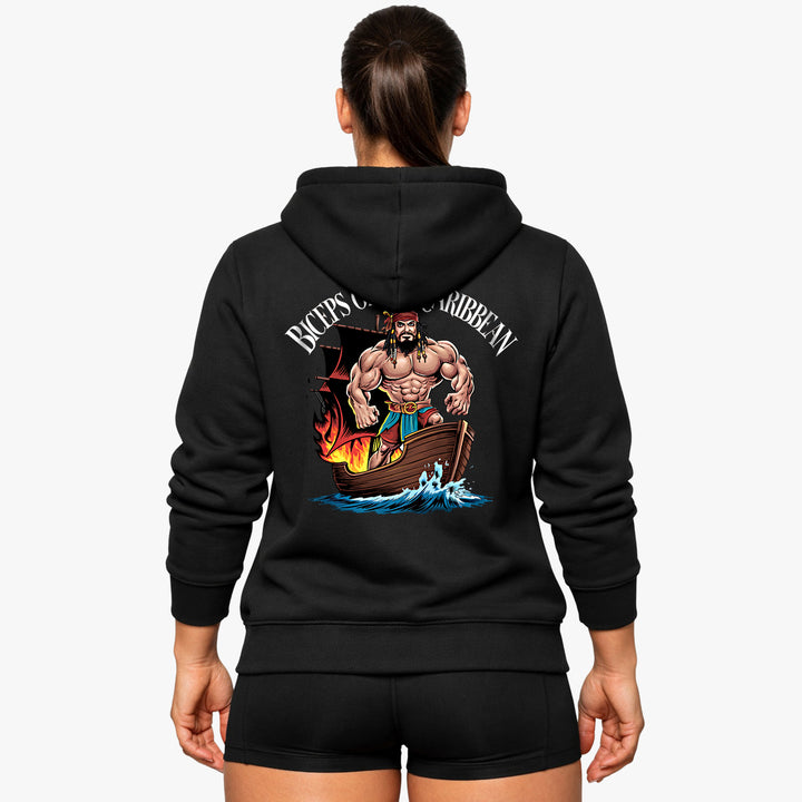 Biceps of the Caribbean (Backprint) Hoodie