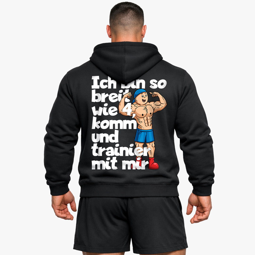Breit wie 4 Hoodie