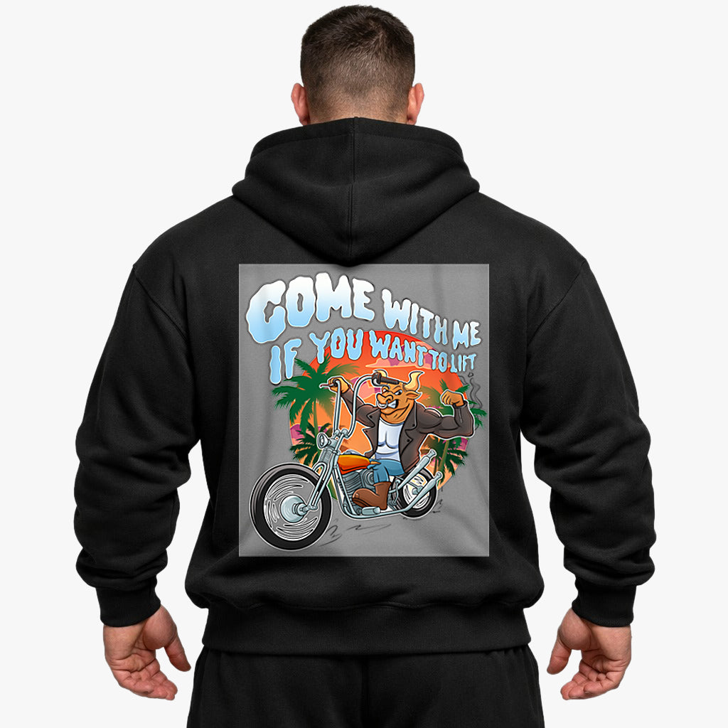 Come with me Oversized (Backprint) Hoodie