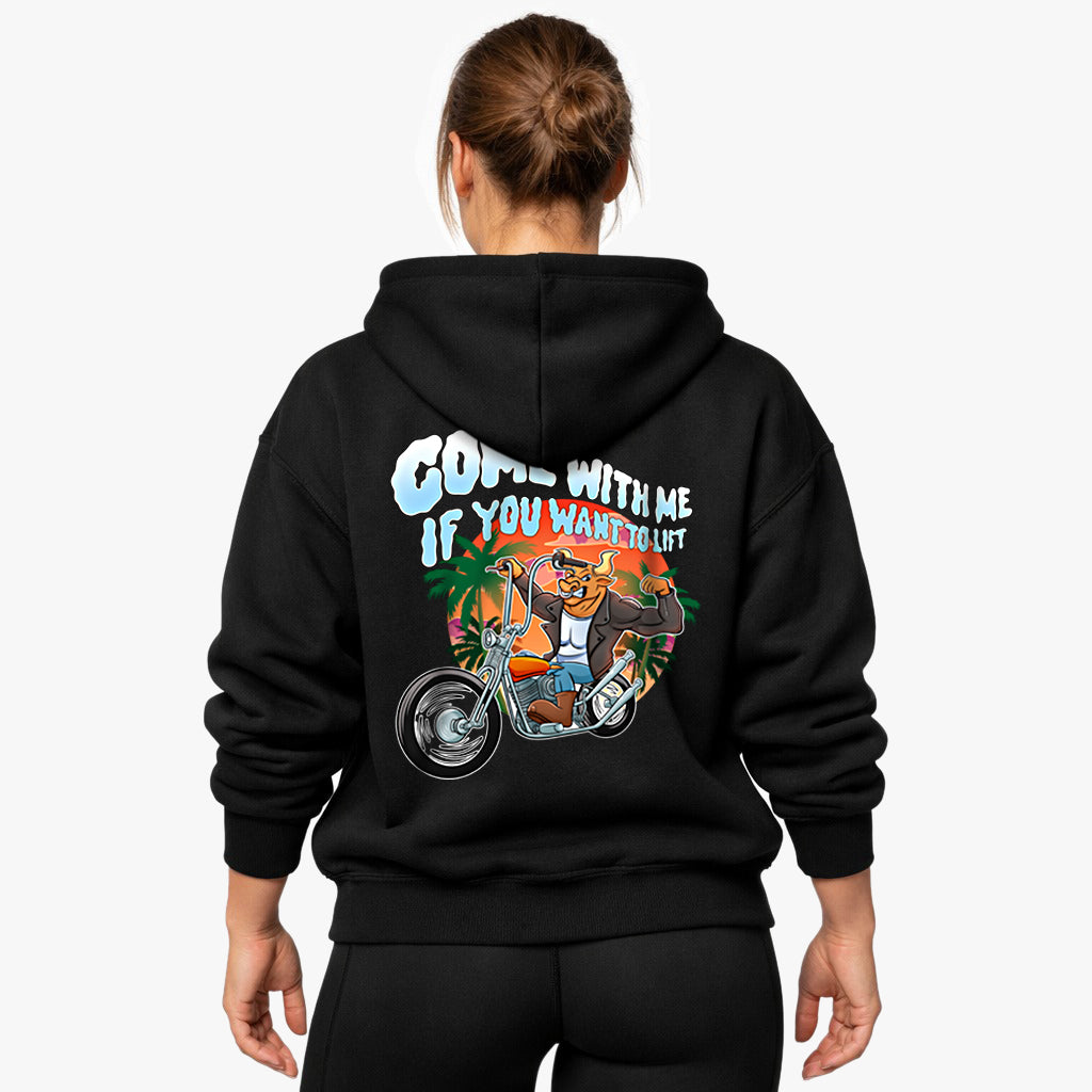 Come with me Oversized (Backprint) Hoodie