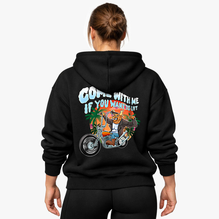 Come with me Oversized (Backprint) Hoodie