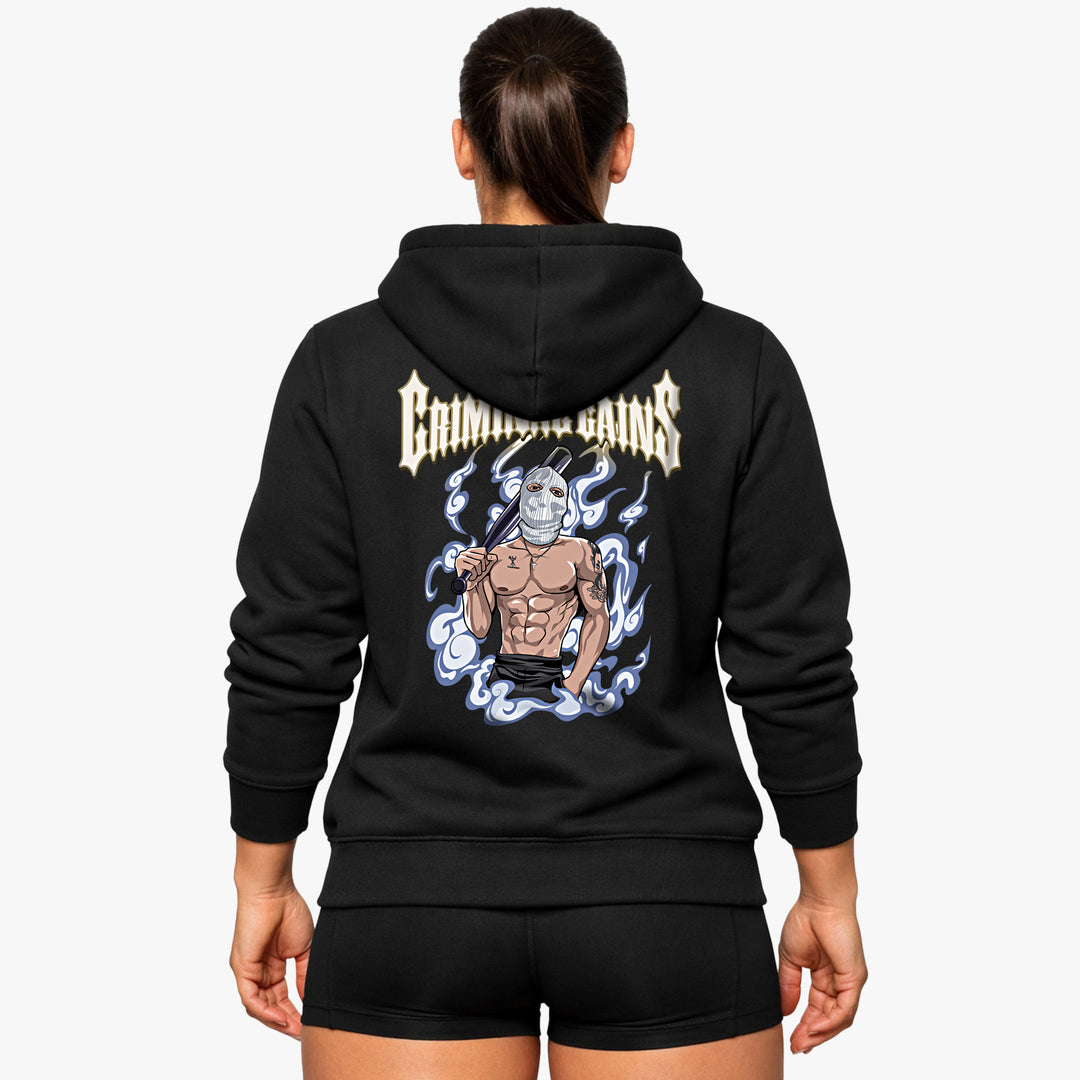 Criminal Gains (Backprint) Hoodie