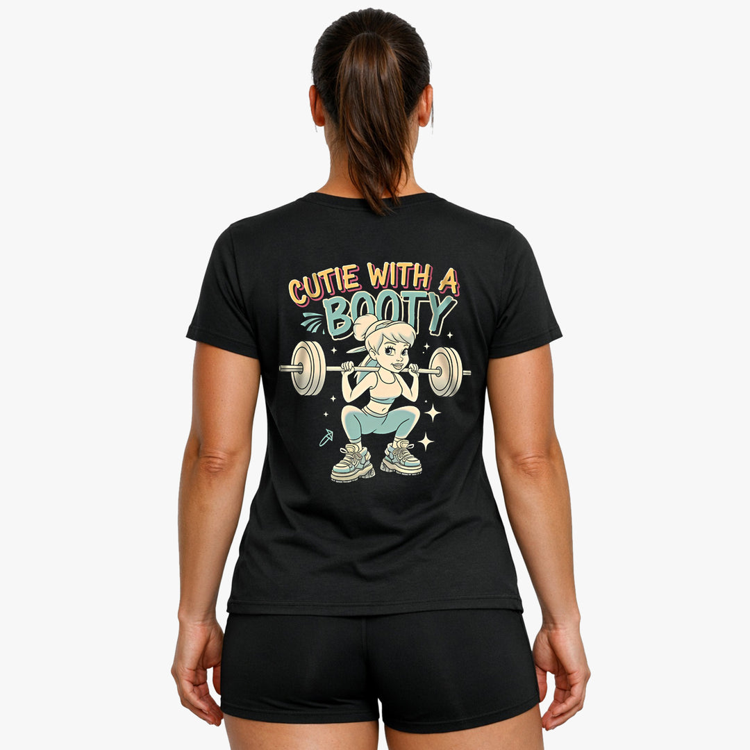 Cutie with a Booty (Backprint) T-Shirt