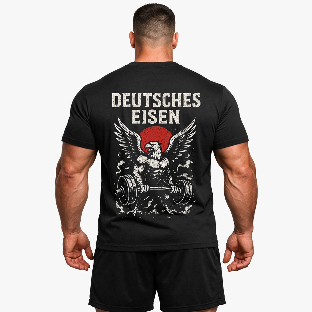 Deutsches Eisen (Backprint) T-Shirt