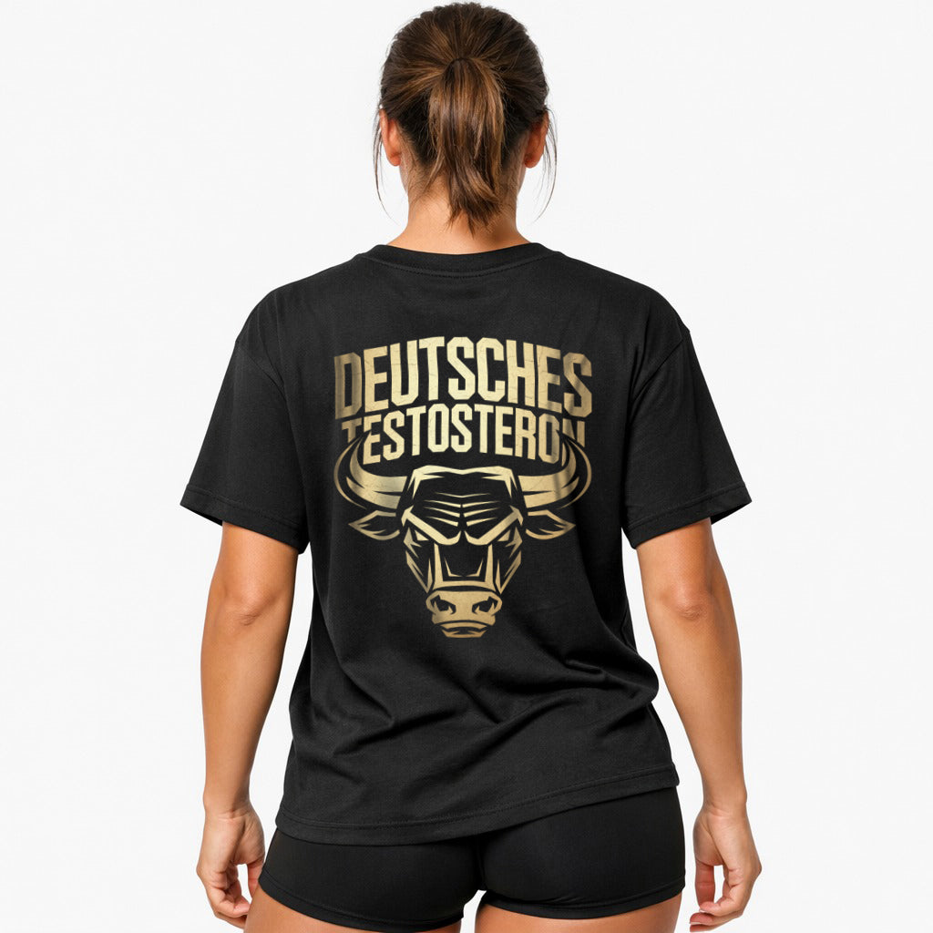Deutsches Testo Oversized (Backprint) Shirt