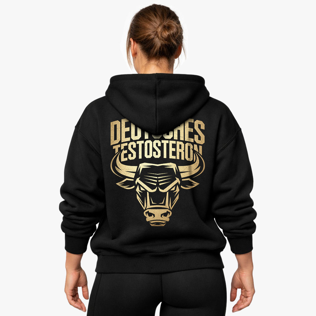 Deutsches Testo Oversized (Backprint) Hoodie