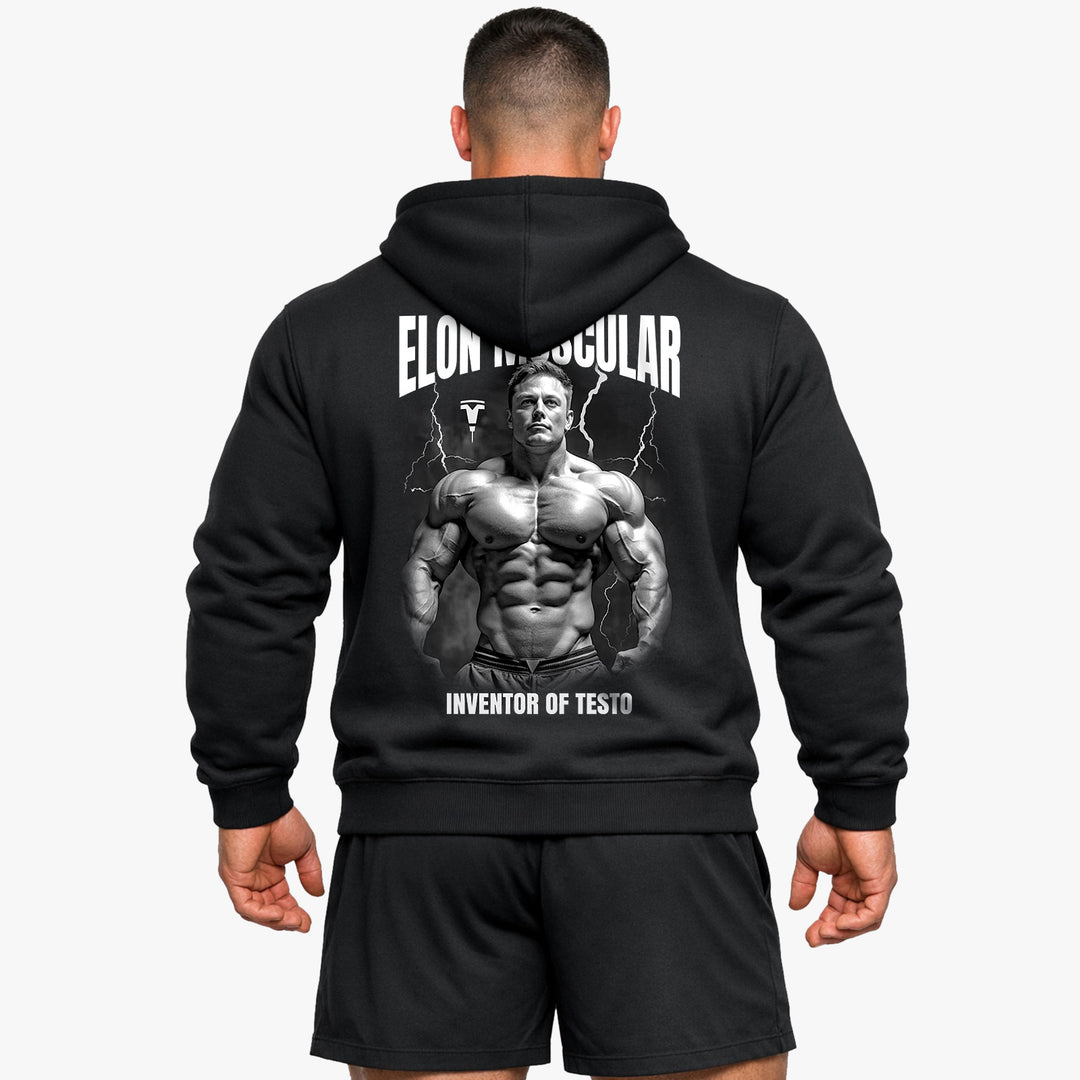 Elon Muscular (Backprint) Hoodie