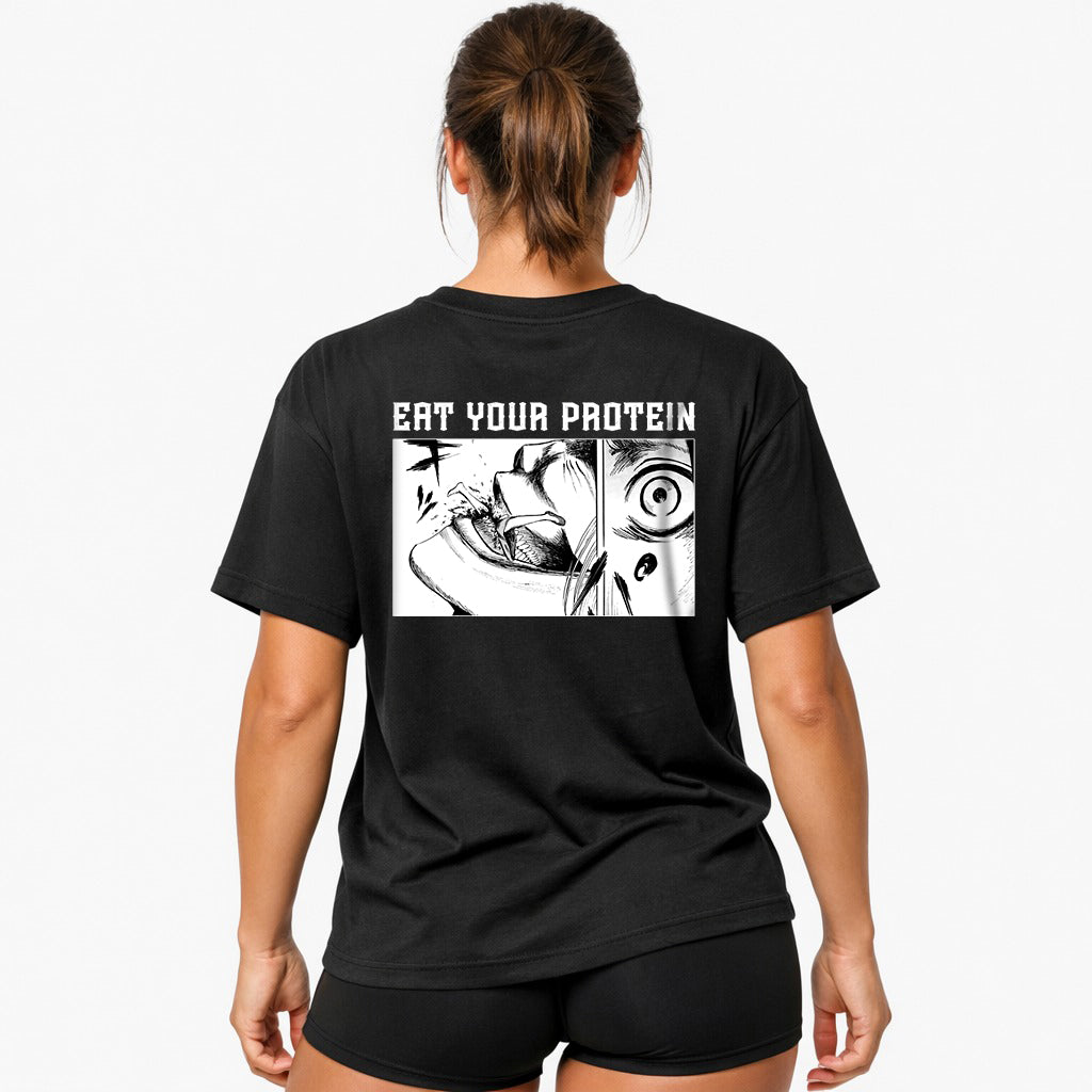 Eat Your Protein (Backprint) Oversized Shirt