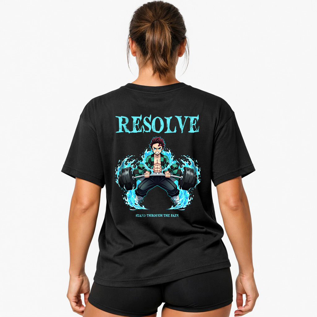 Resolve (Backprint) Oversized Shirt