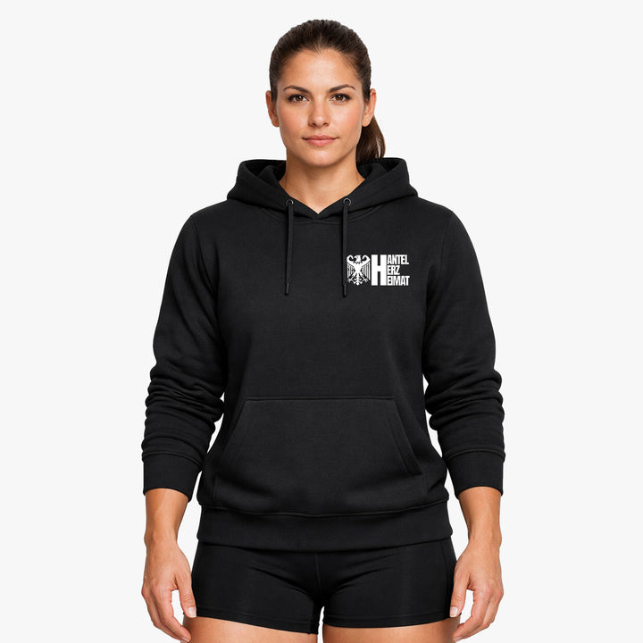 Hantel,Herz,Heimat Hoodie