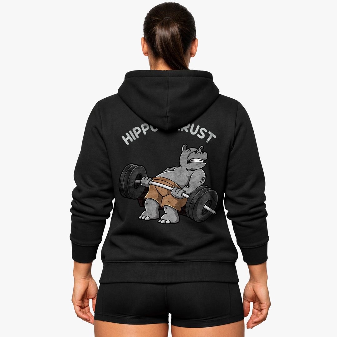 Hippo Thrust (Backprint) Hoodie