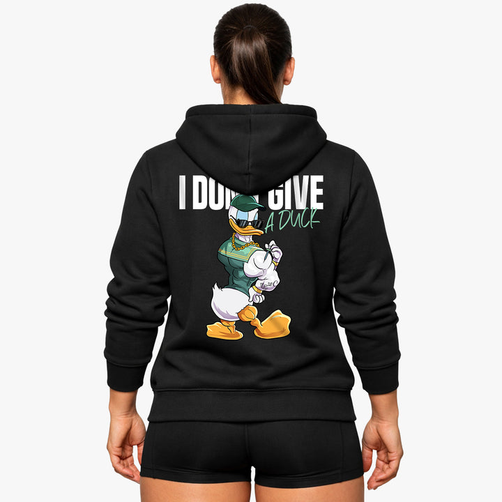 I Don't give a duck (Backprint) Hoodie