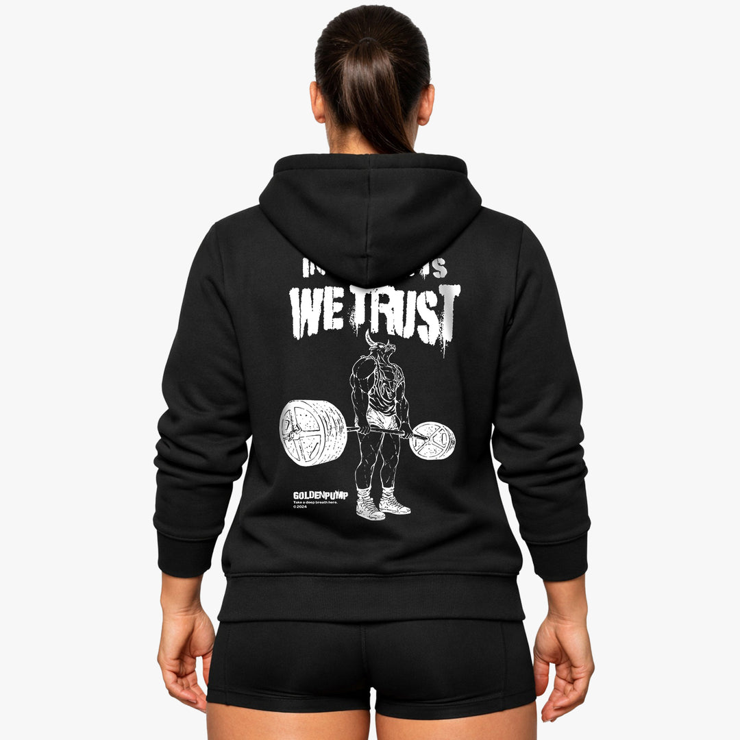 In Deadlifts we trust (Backprint) Hoodie
