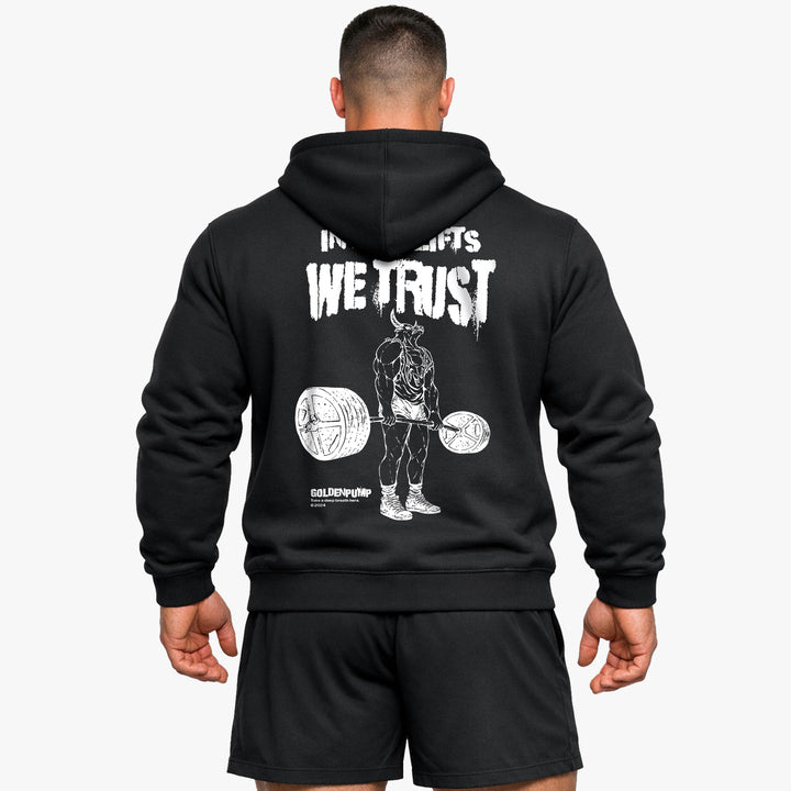 In Deadlifts we trust (Backprint) Hoodie