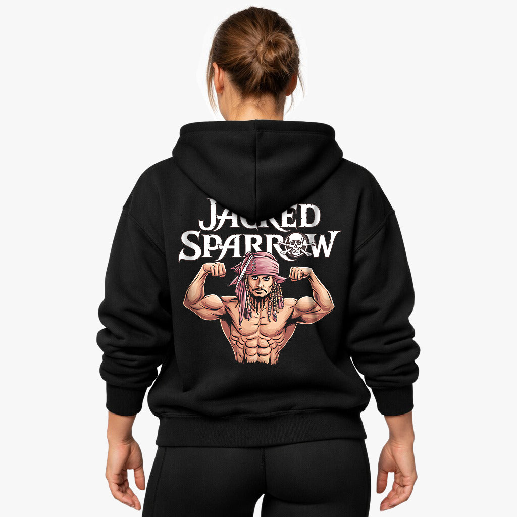 Jacked sparrow Oversized (Backprint) Hoodie