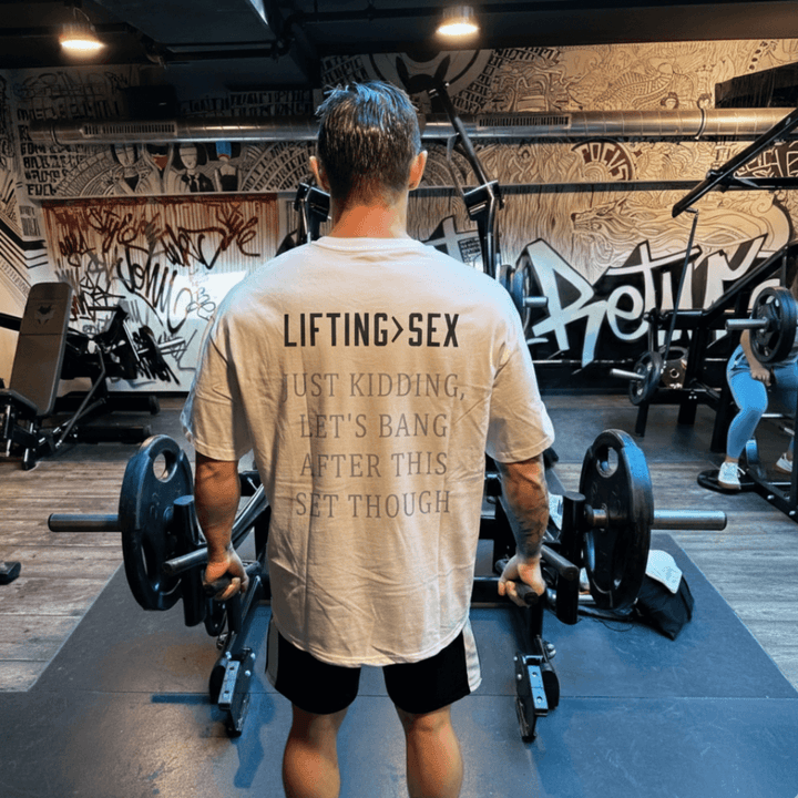 Lifting>sex (Backprint) Oversize Blast