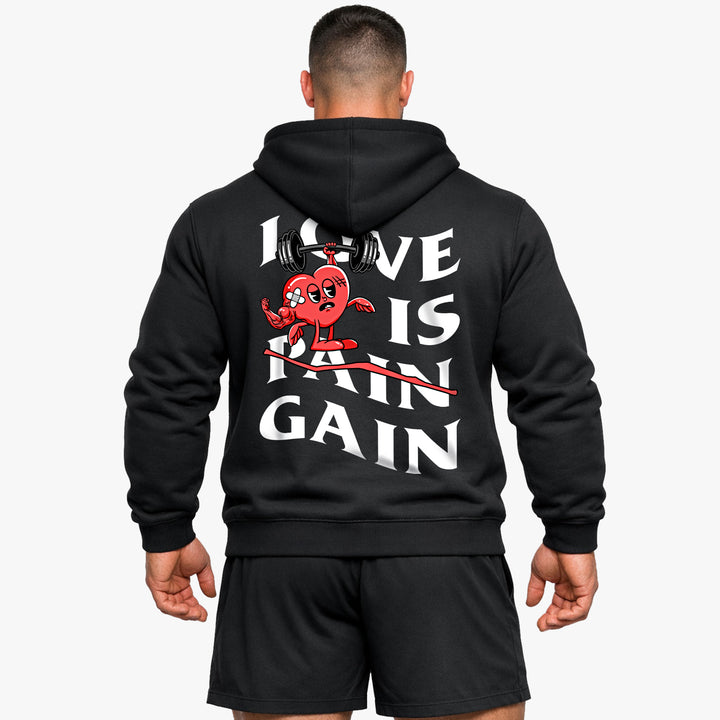 Love is Gain (Backprint) Hoodie