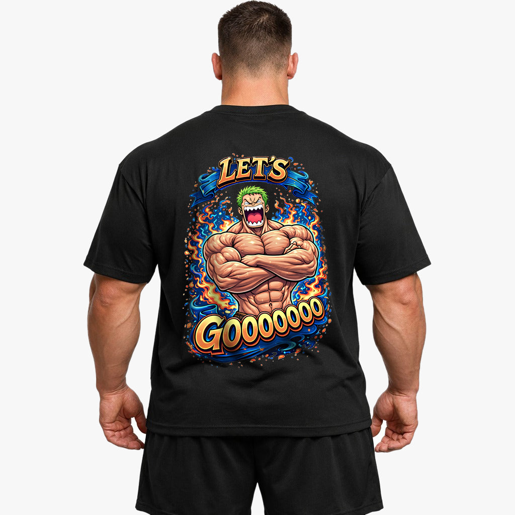 Let's Gooo! (Backprint) Oversized Shirt