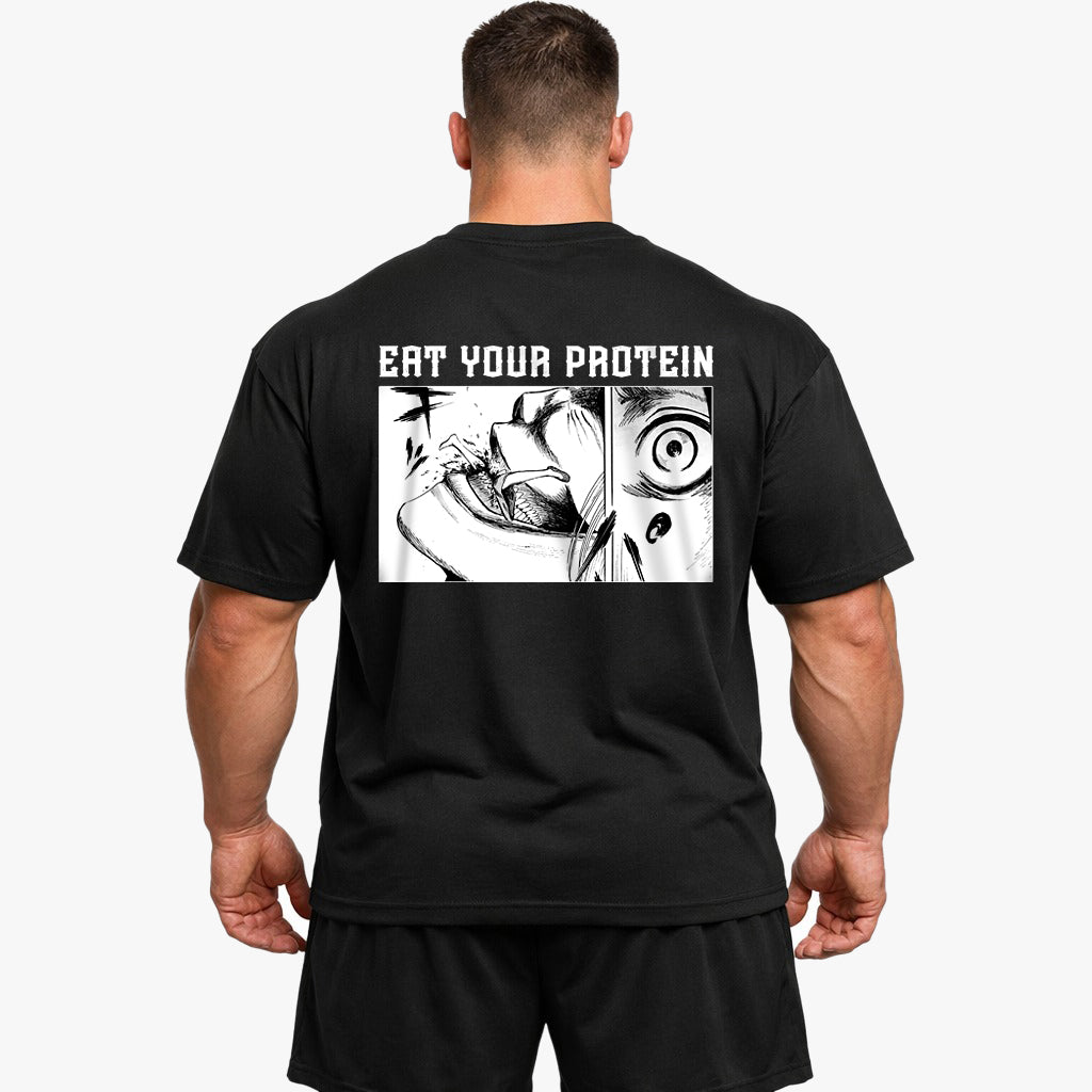 Eat Your Protein (Backprint) Oversized Shirt