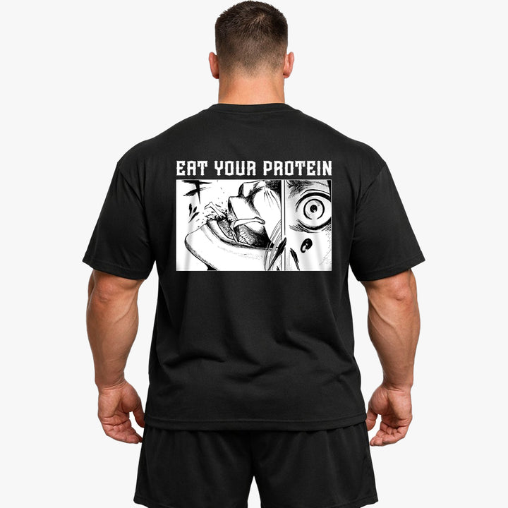Eat Your Protein (Backprint) Oversized Shirt
