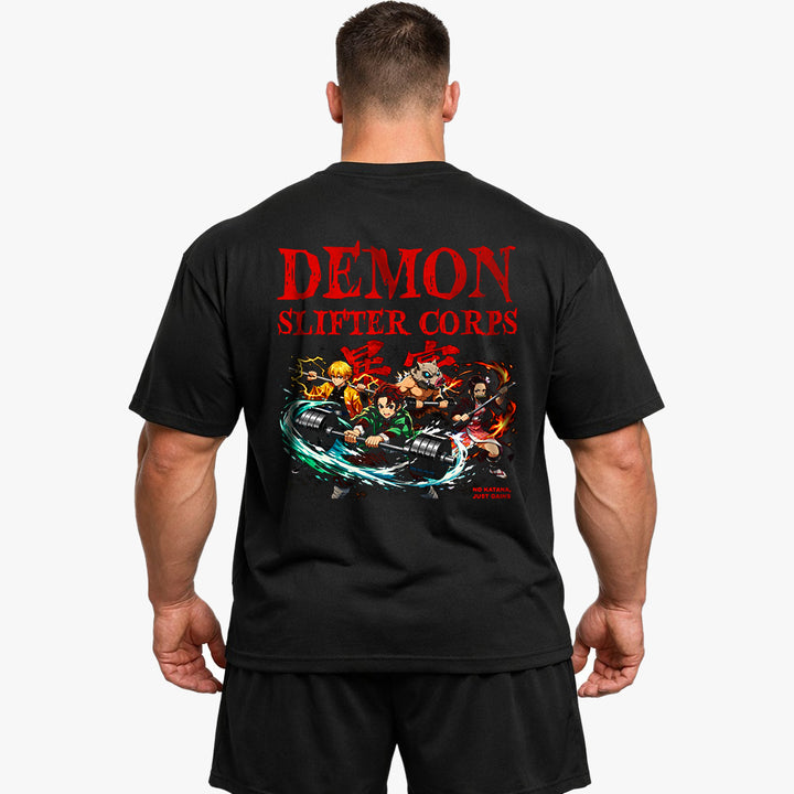 Demon Slifter (Backprint) Oversized Shirt