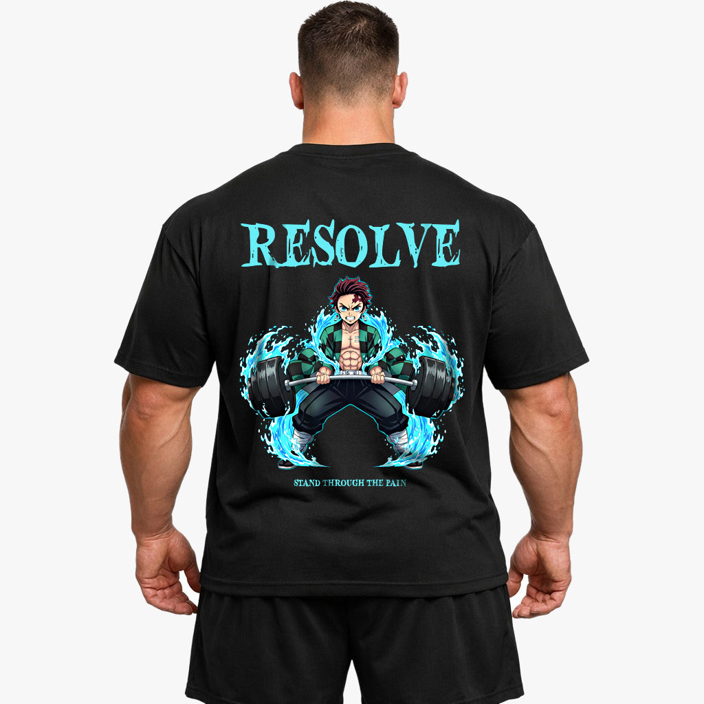 Resolve (Backprint) Oversized Shirt