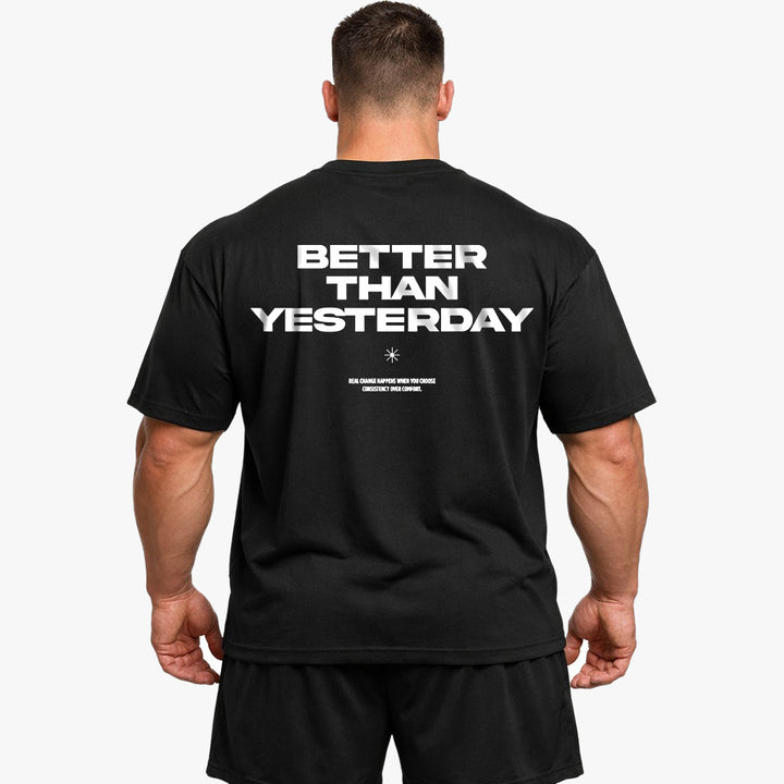Better Than Yesterday (Backprint) Oversized Shirt
