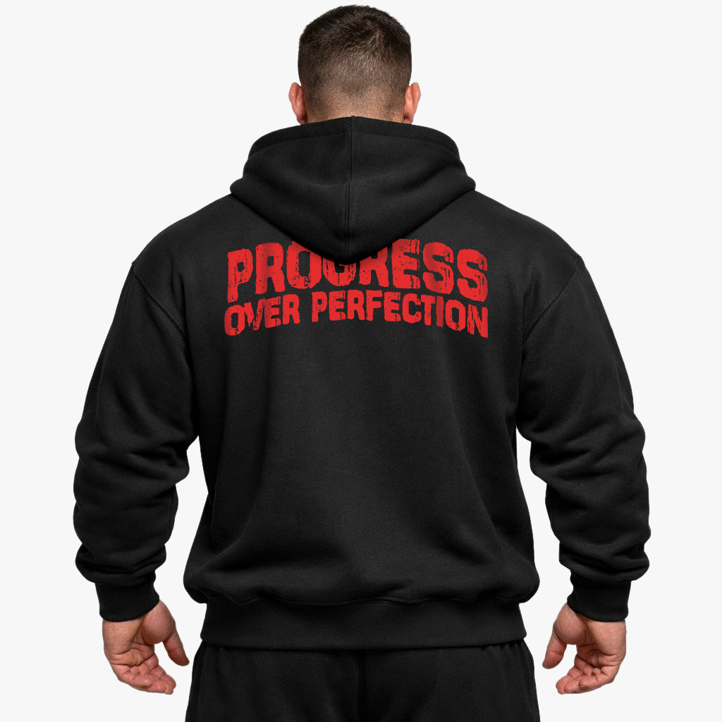 Progress Over Perfection (Backprint) Oversized Hoodie