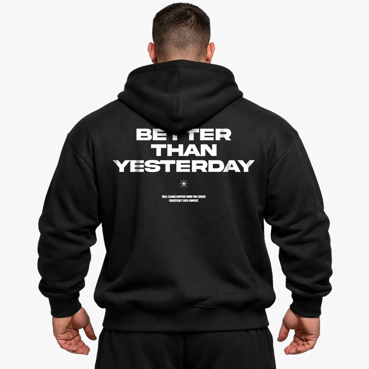 Better Than Yesterday (Backprint) Oversized Hoodie