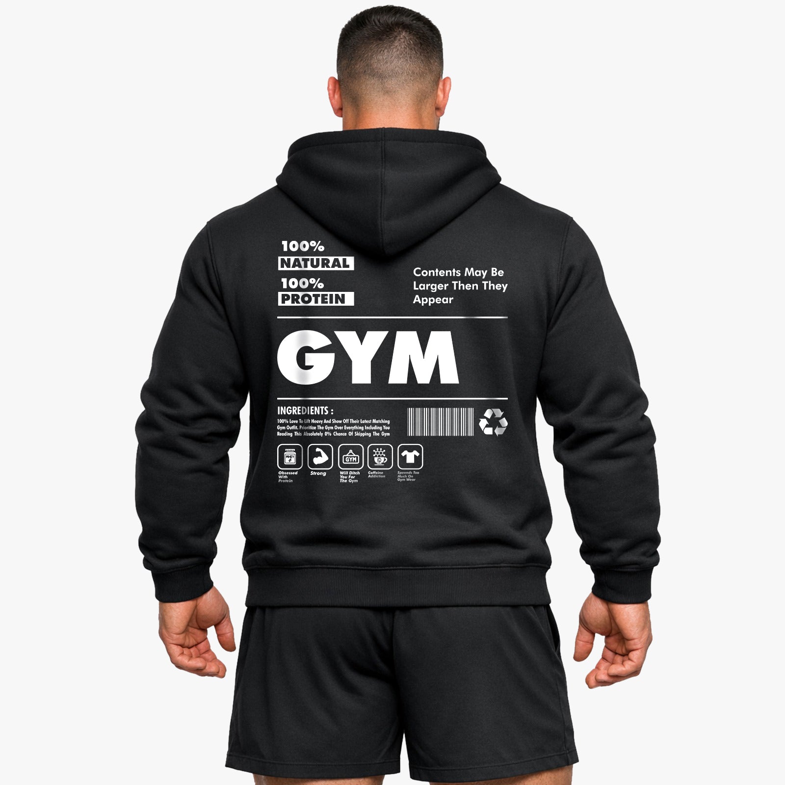 Natural (Backprint) Hoodie