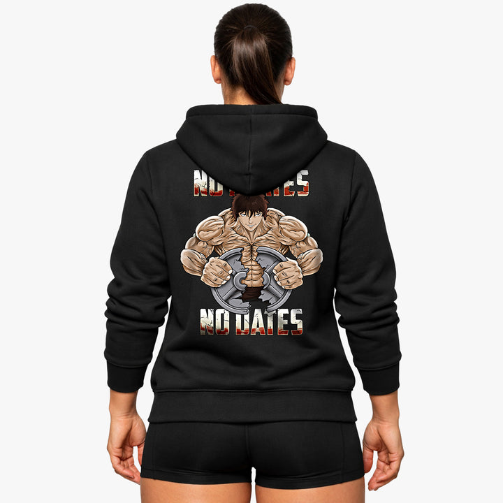 No Plates,no dates (Backprint) Hoodie