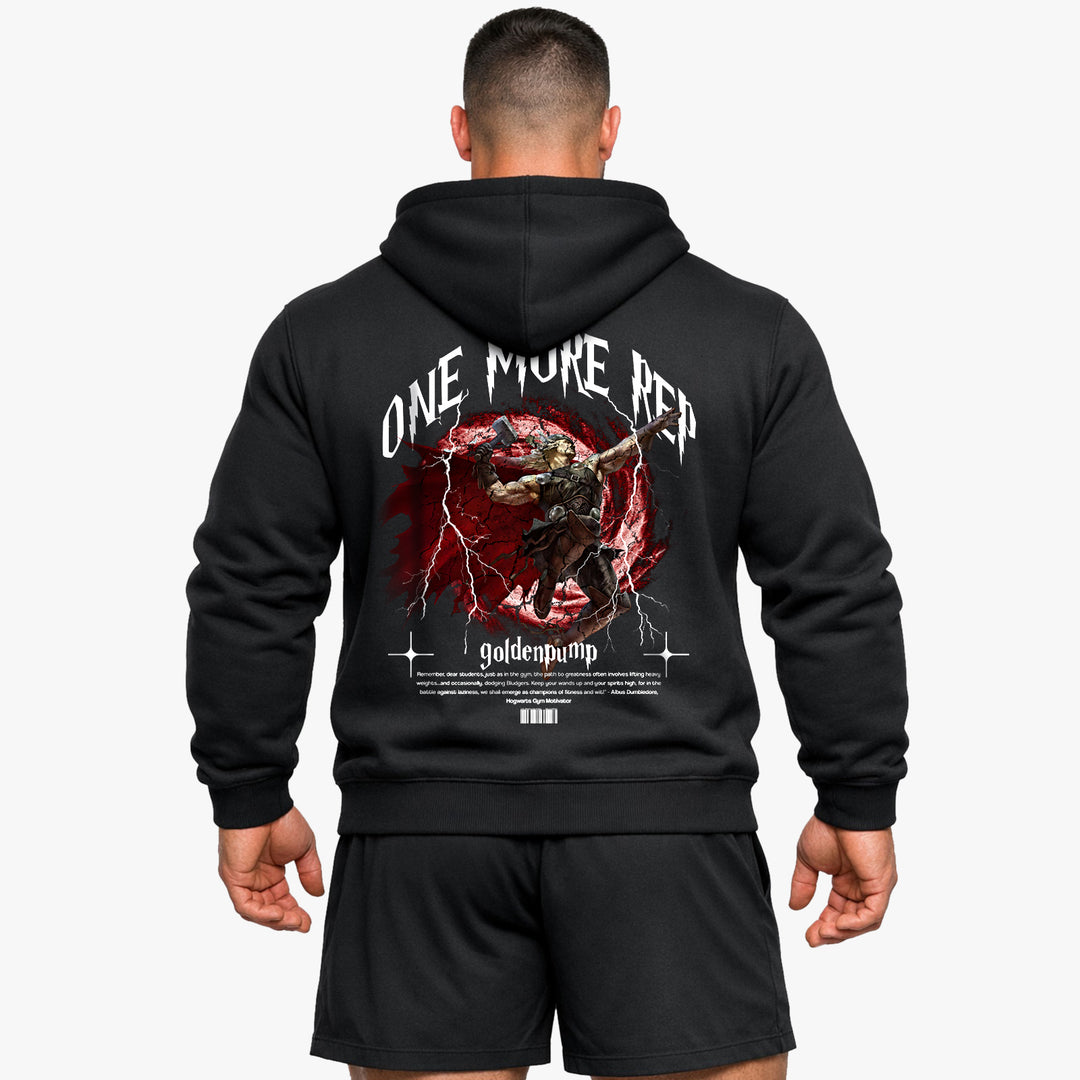 One more rep (Backprint) Hoodie