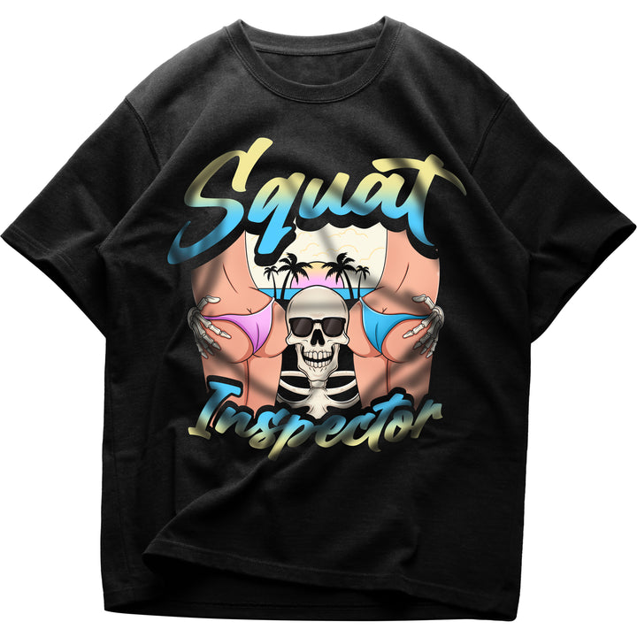 Squat inspector Oversized Shirt