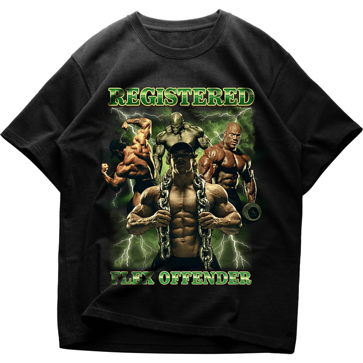 Registered Flex Offender Oversized Shirt