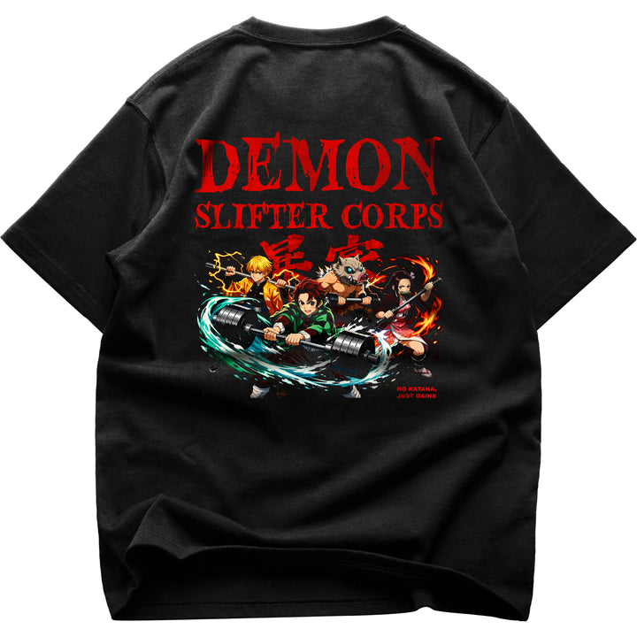 Demon Slifter (Backprint) Oversized Shirt