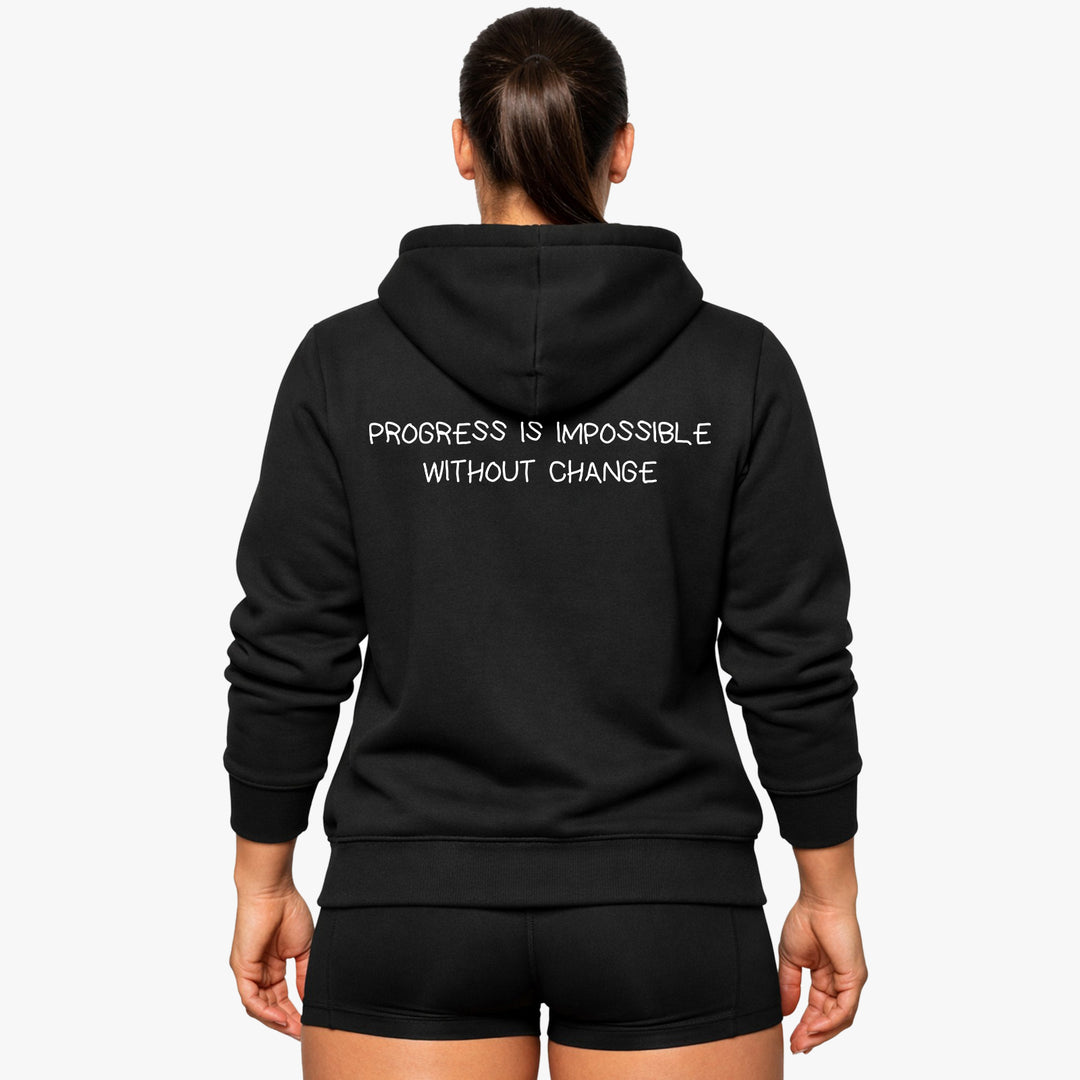 PROGRESS IS IMPOSSIBLE WITHOUT CHANGE (Backprint) Hoodie