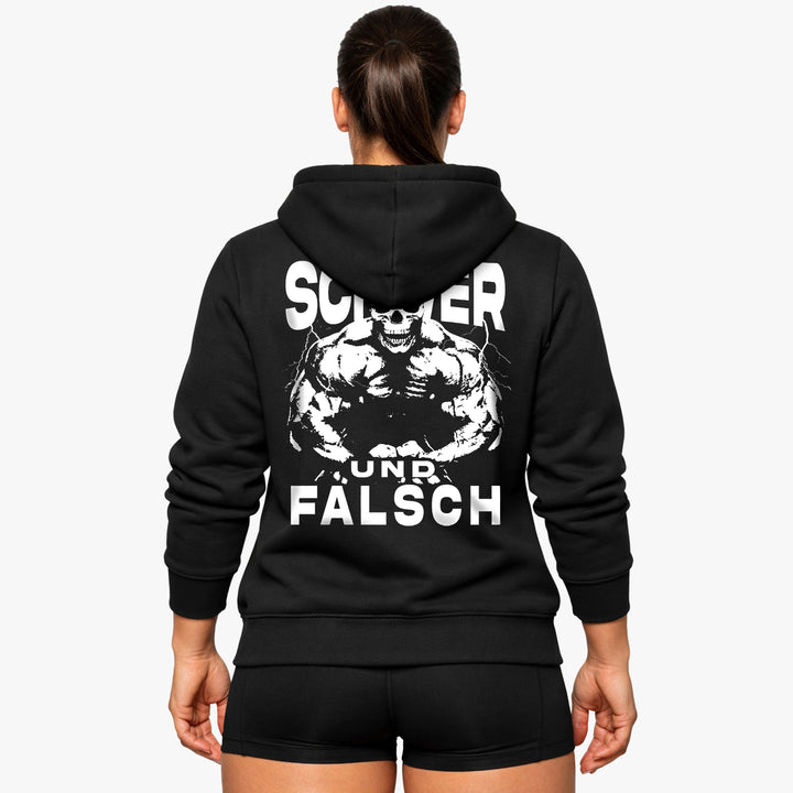 Schwer und falsch Hoodie