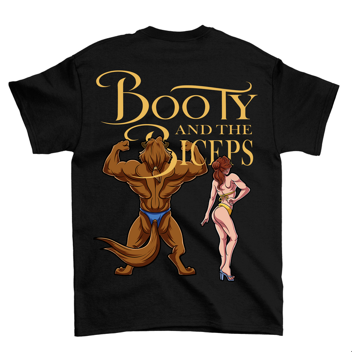 Booty and the Biceps (Backprint) Shirt